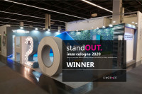 Erster Platz für Standdesign im StandOut-Wettbewerb