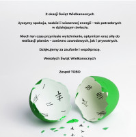 Świąteczne życzenia od zespołu TOBO