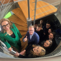 Studenci Wydziału Zarządzania Uniwersytetu w Białymstoku z wizytą w TOBO &ndash; Klaster Days &bdquo;Kompetencje przyszłości&rdquo;